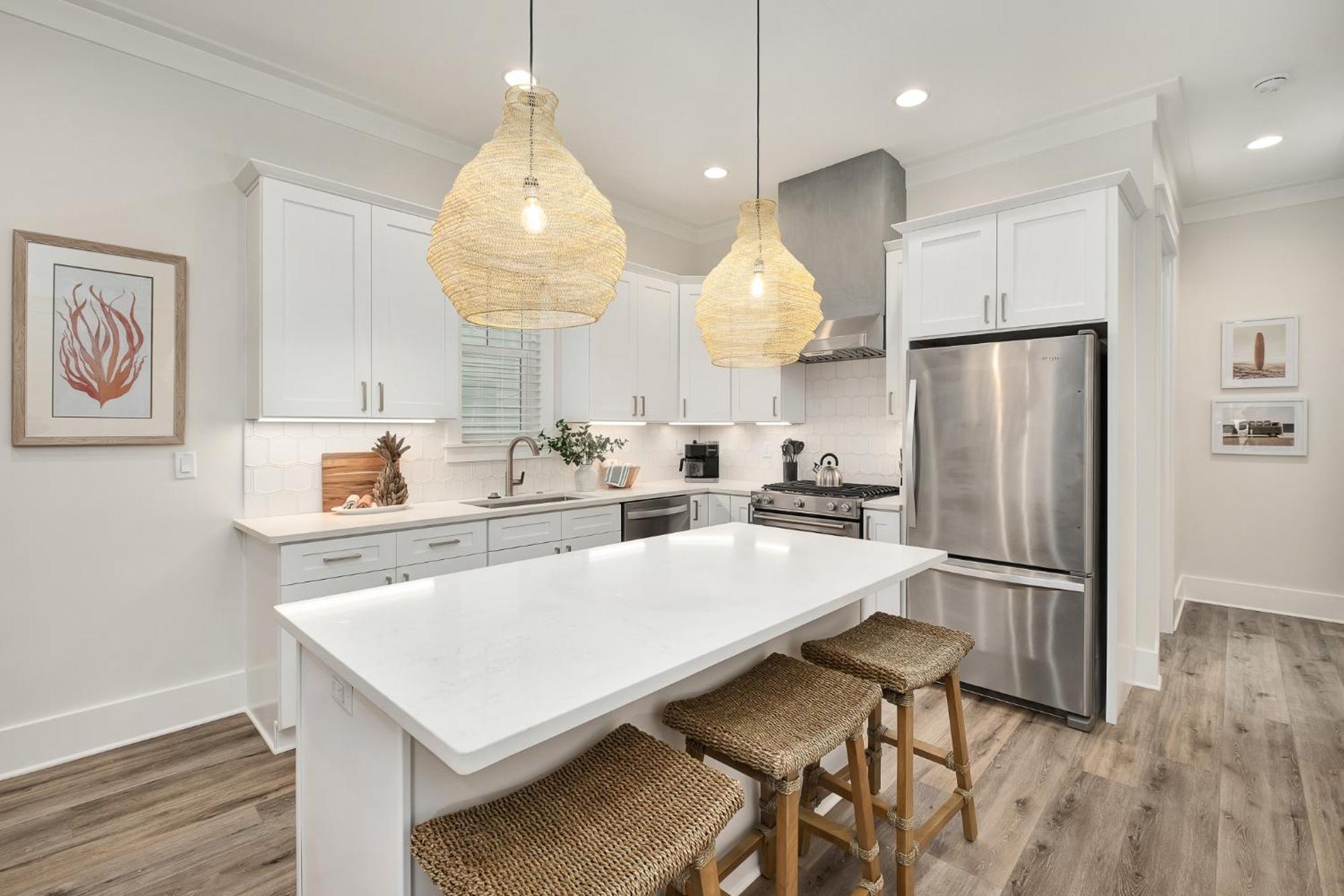 סנטה רוזה ביץ' Shellabrate Good Times A Brand New Home For 2024 Only 3 Blocks To The Beach With Community Pool מראה חיצוני תמונה