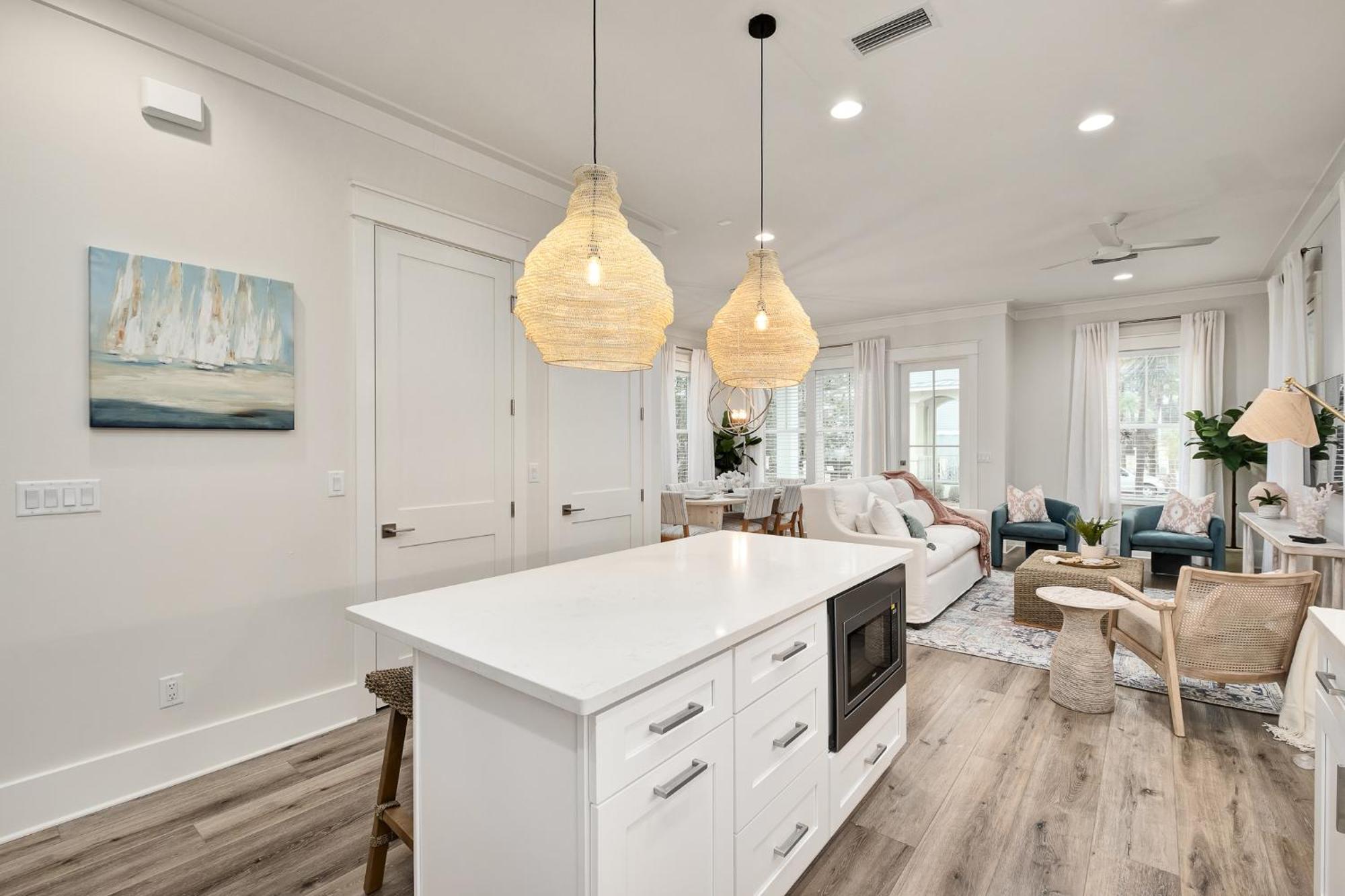 סנטה רוזה ביץ' Shellabrate Good Times A Brand New Home For 2024 Only 3 Blocks To The Beach With Community Pool מראה חיצוני תמונה