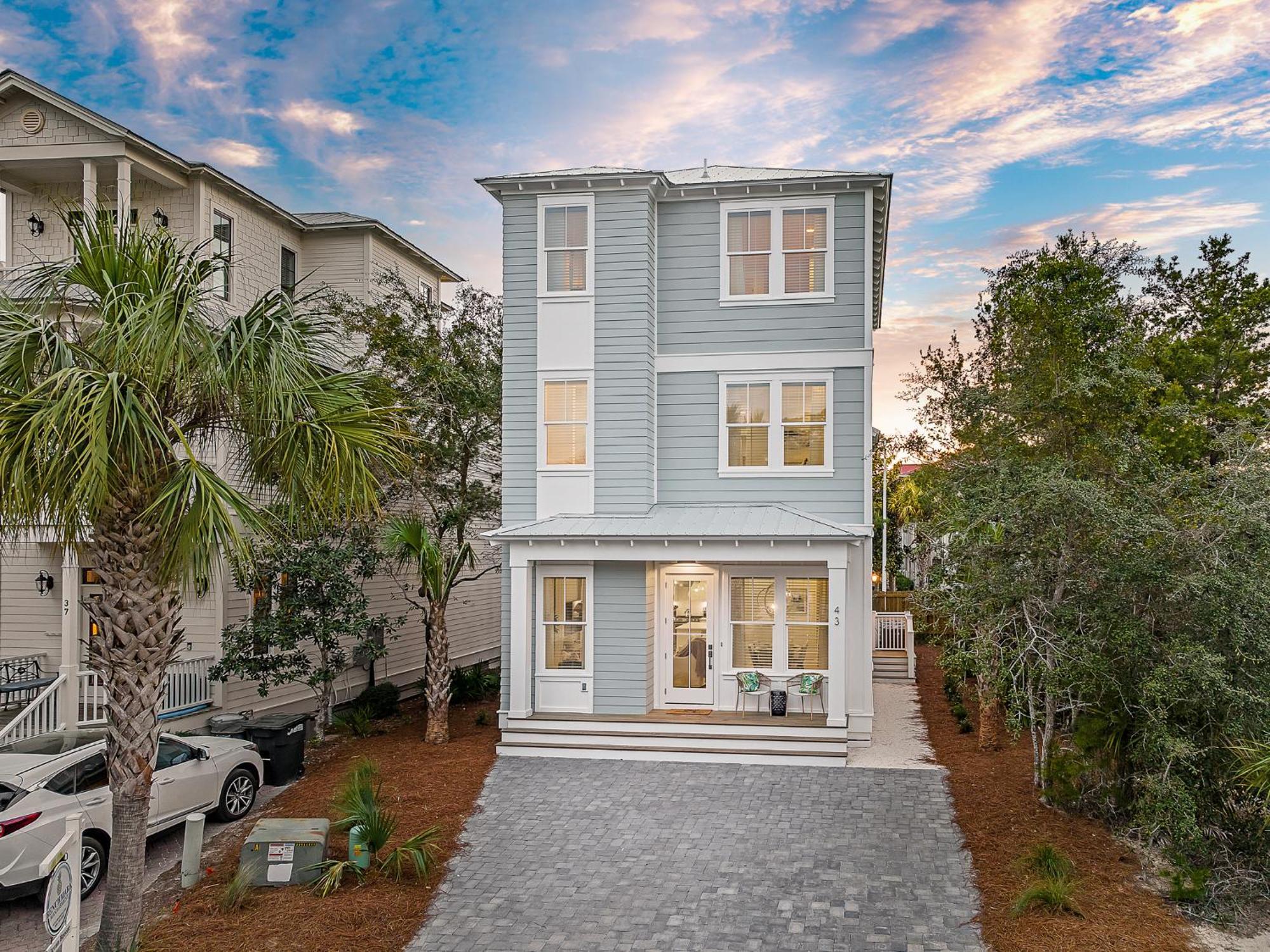 סנטה רוזה ביץ' Shellabrate Good Times A Brand New Home For 2024 Only 3 Blocks To The Beach With Community Pool מראה חיצוני תמונה