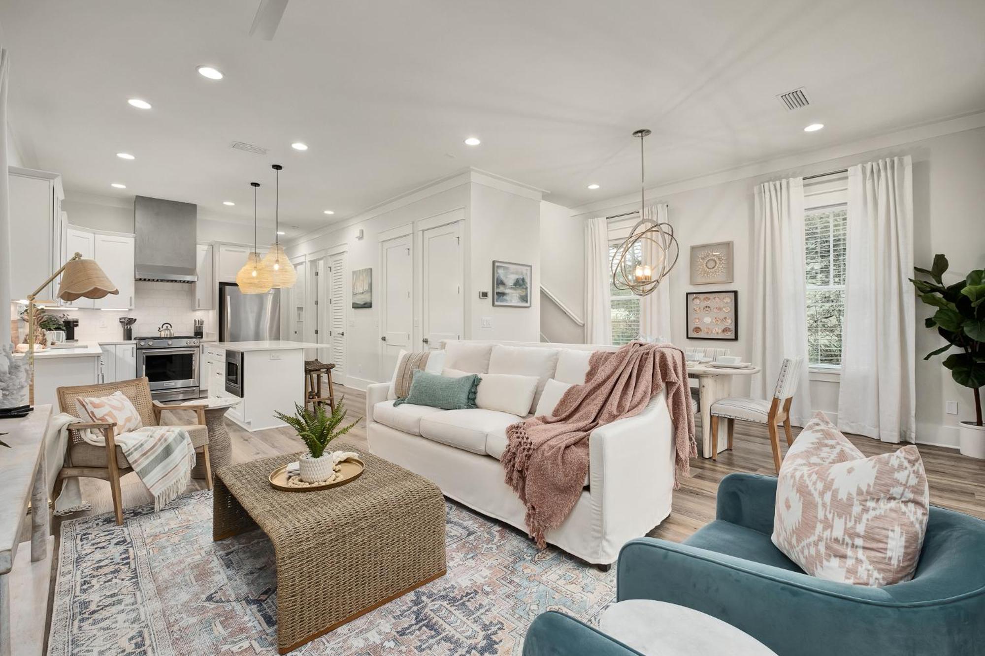 סנטה רוזה ביץ' Shellabrate Good Times A Brand New Home For 2024 Only 3 Blocks To The Beach With Community Pool מראה חיצוני תמונה