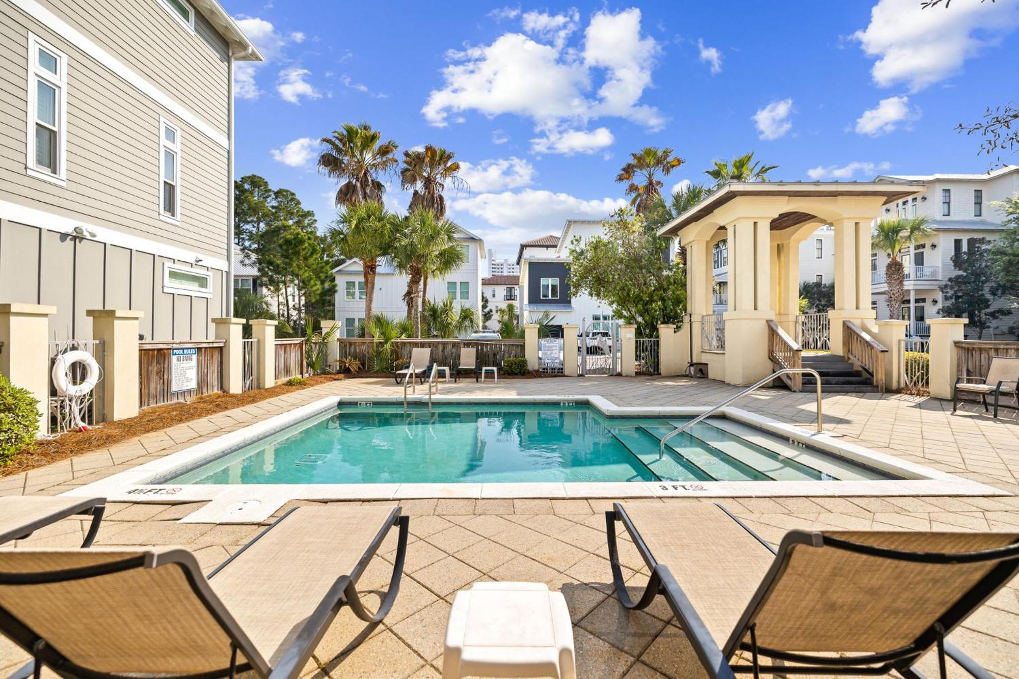 סנטה רוזה ביץ' Shellabrate Good Times A Brand New Home For 2024 Only 3 Blocks To The Beach With Community Pool מראה חיצוני תמונה