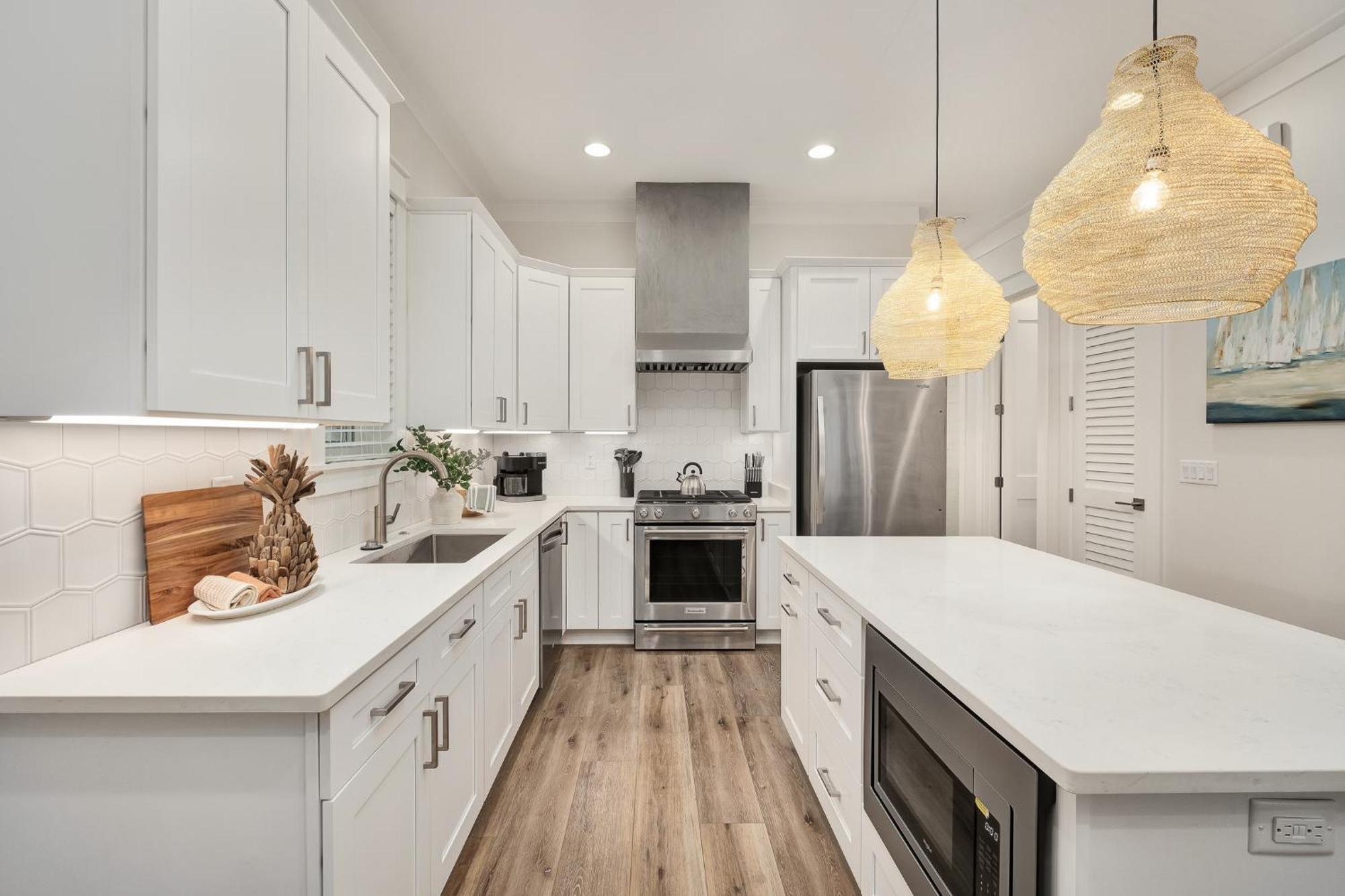 סנטה רוזה ביץ' Shellabrate Good Times A Brand New Home For 2024 Only 3 Blocks To The Beach With Community Pool מראה חיצוני תמונה