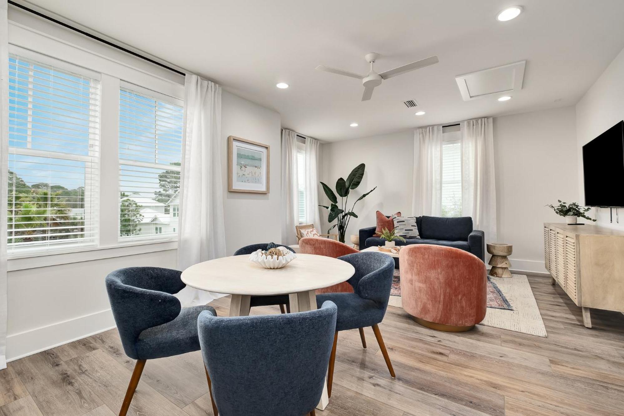 סנטה רוזה ביץ' Shellabrate Good Times A Brand New Home For 2024 Only 3 Blocks To The Beach With Community Pool מראה חיצוני תמונה