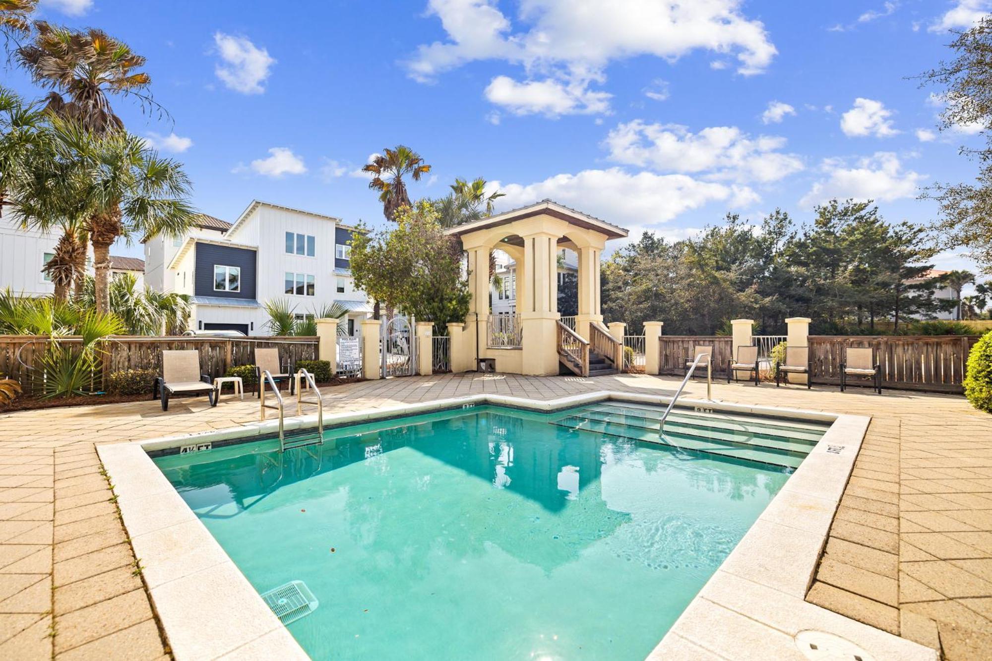 סנטה רוזה ביץ' Shellabrate Good Times A Brand New Home For 2024 Only 3 Blocks To The Beach With Community Pool מראה חיצוני תמונה