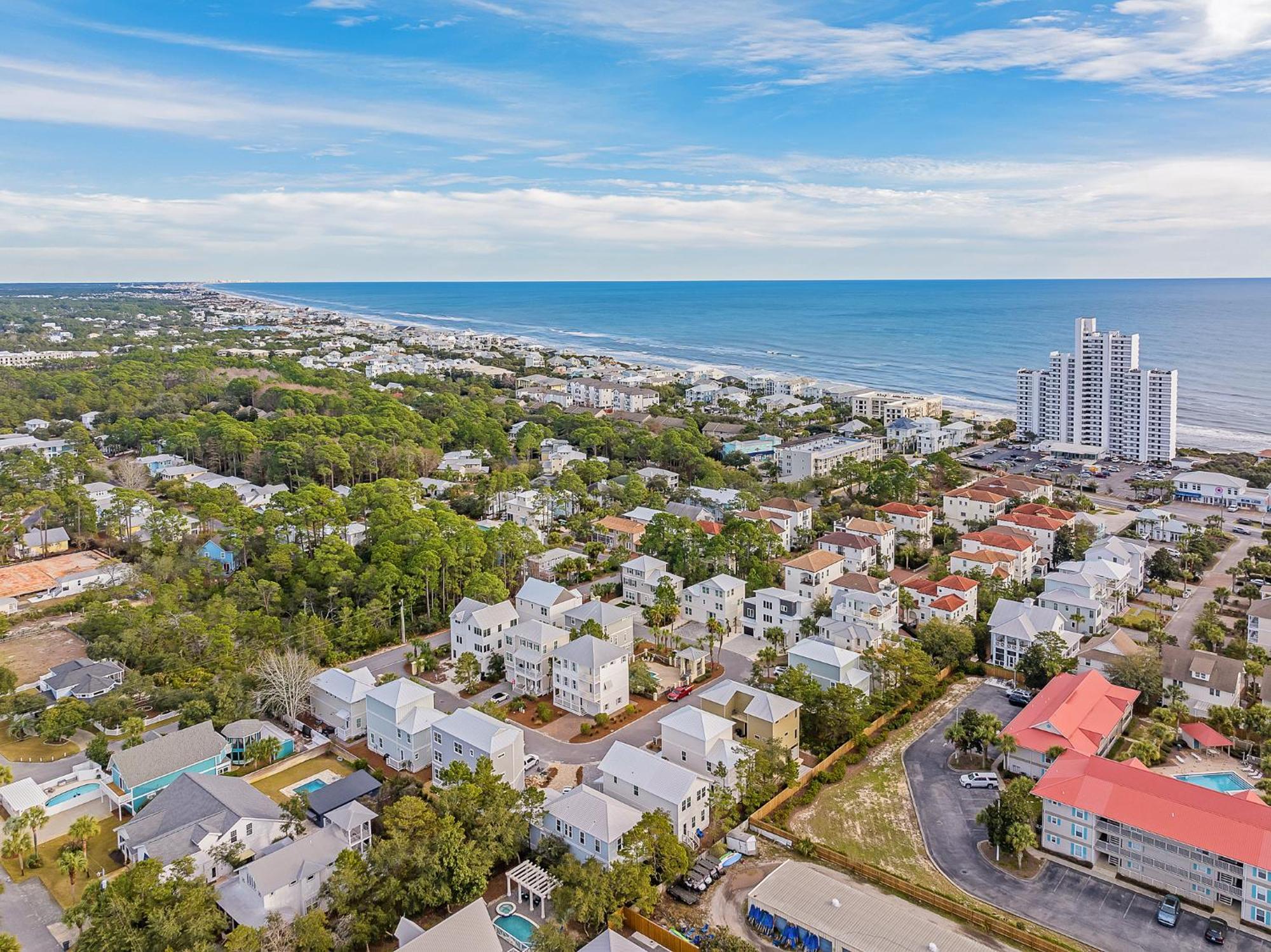 סנטה רוזה ביץ' Shellabrate Good Times A Brand New Home For 2024 Only 3 Blocks To The Beach With Community Pool מראה חיצוני תמונה