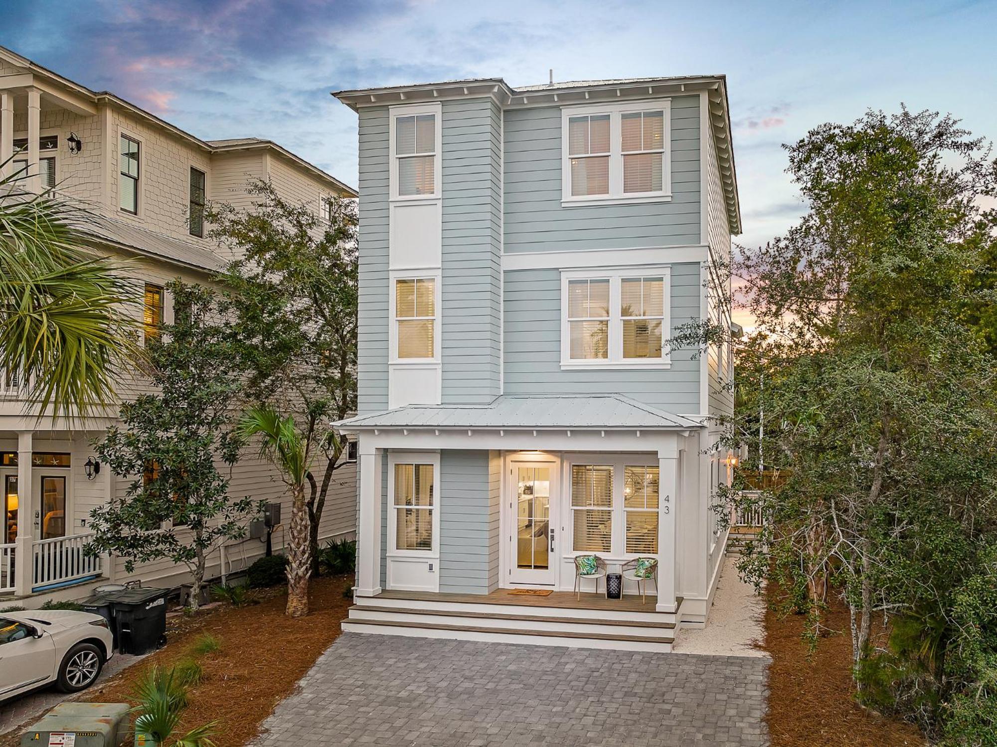 סנטה רוזה ביץ' Shellabrate Good Times A Brand New Home For 2024 Only 3 Blocks To The Beach With Community Pool מראה חיצוני תמונה